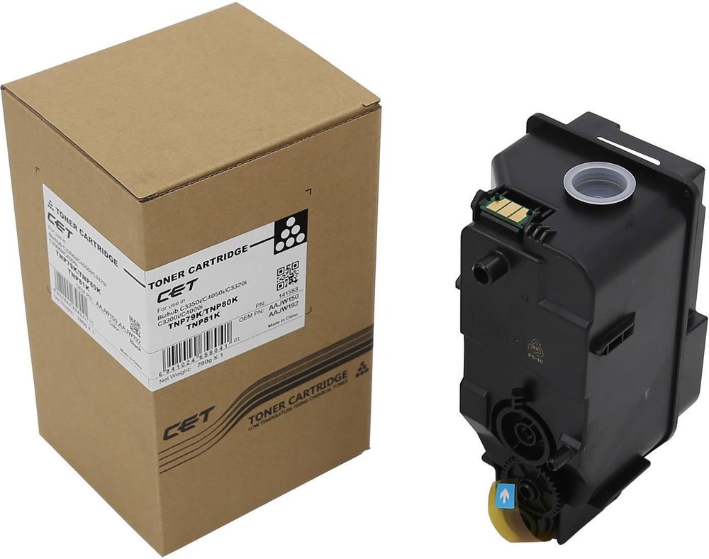 Тонер-картридж CET (CPT) для KONICA MINOLTA Bizhub C3350i (CET) Black ()