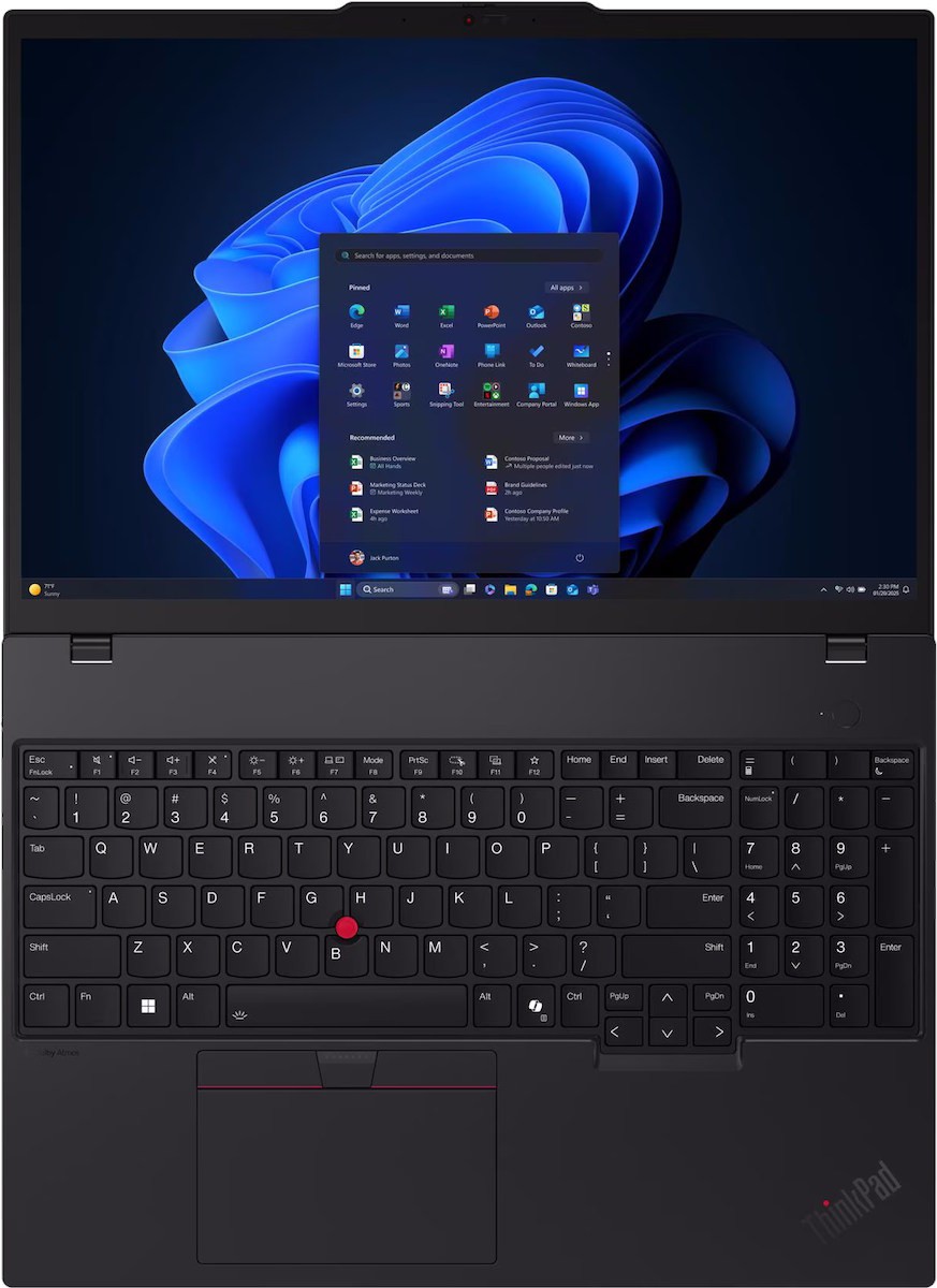 Ноутбук Lenovo ThinkPad T16 Gen 4 16" (21QE0065FW)