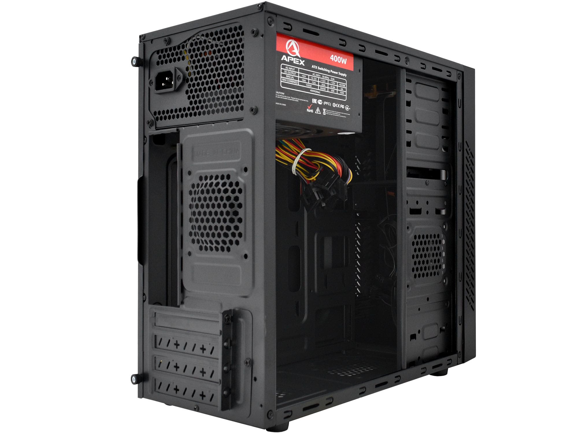 Корпус APEX V03 400W, black (V03)