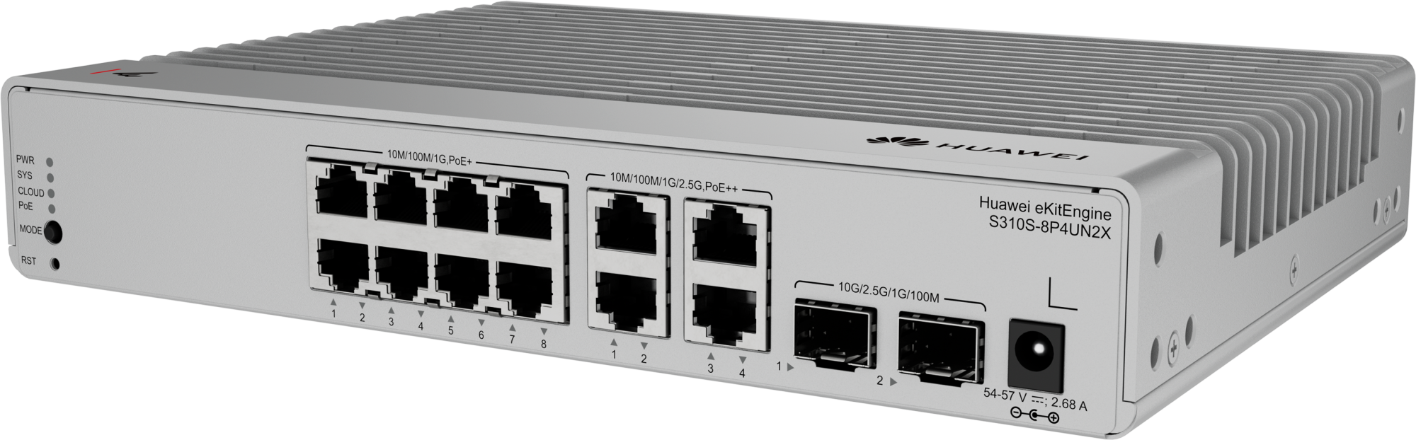 Коммутатор Huawei S310S-8P4UN2X PoE ()
