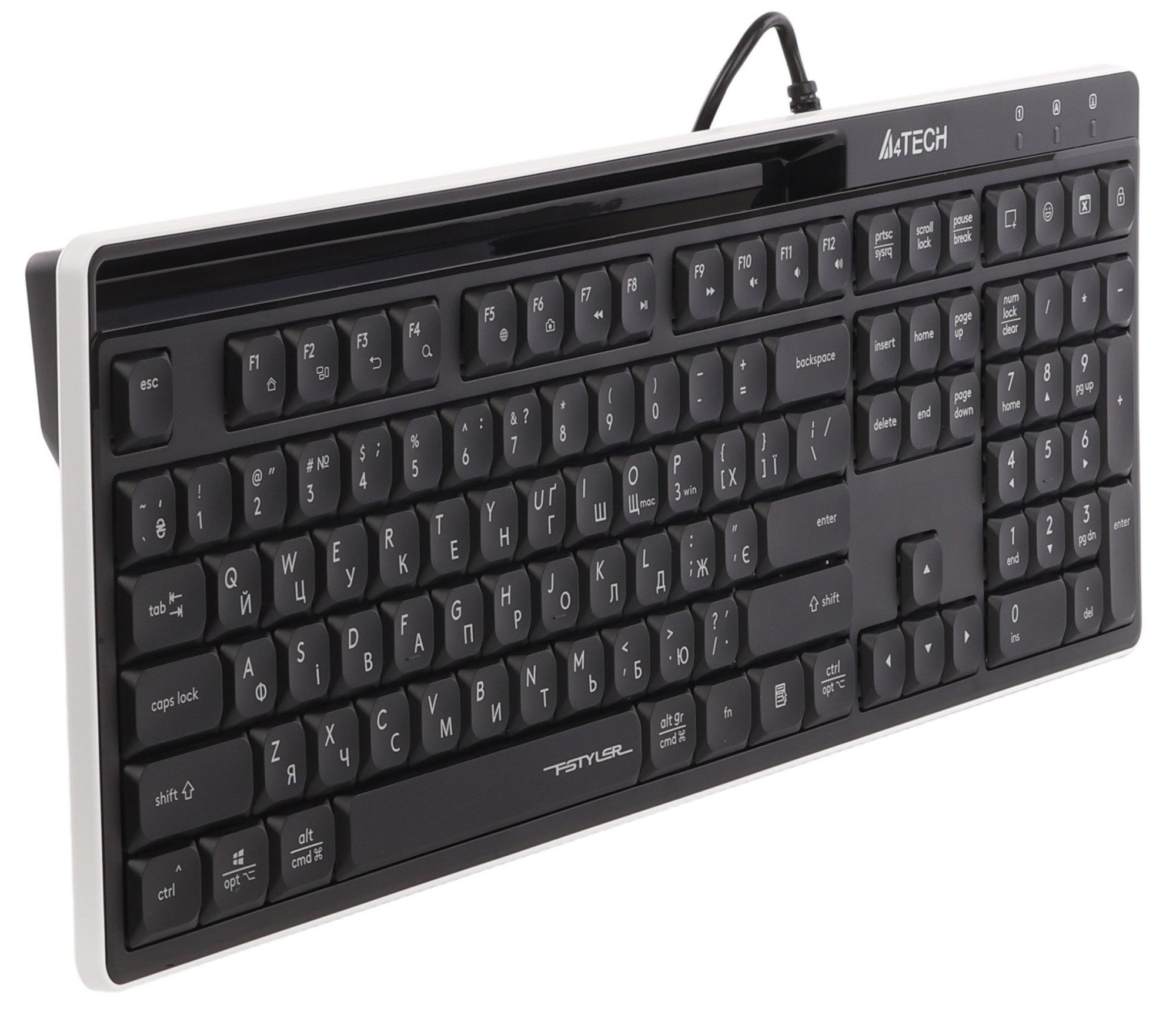 Клавиатура A4tech Fstyler FX72 (FX72 BLACK)