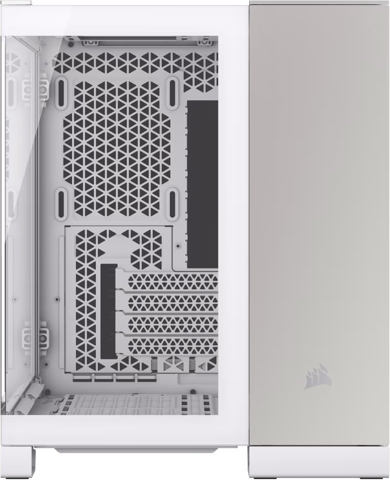 Корпус Corsair 2500X, White/Satin Gray Aluminum (CC-9011289-WW)