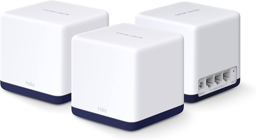 Домашняя Mesh Wi-Fi система GbE AC1900 Mercusys Halo (Halo H50G(3-pack)(EU))