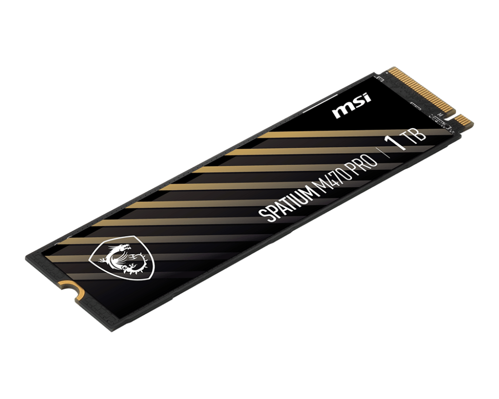 Твердотельный накопитель SSD MSI SPATIUM M470 PRO PCIe 4.0 NVMe M.2 1TB (S78-440L0J0-P83)