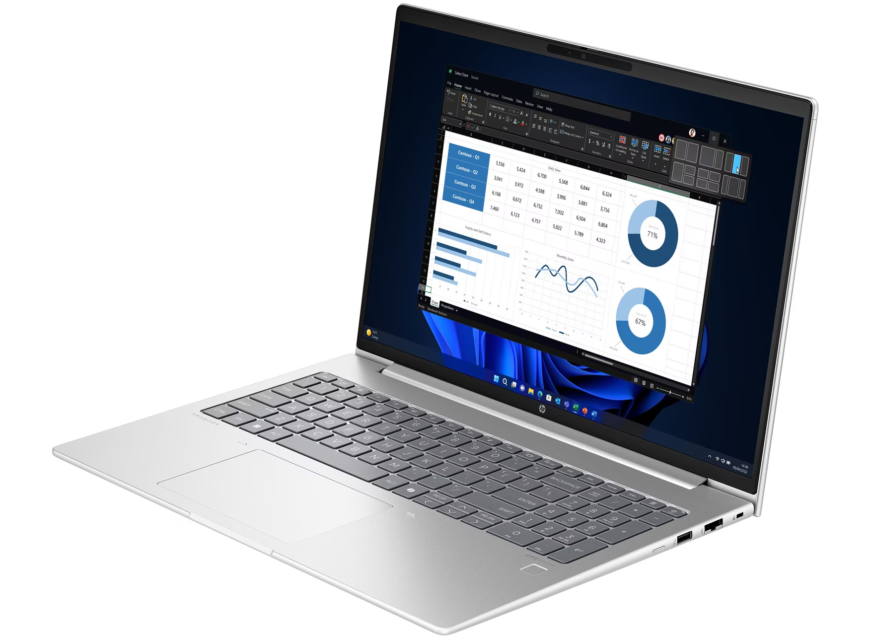 Ноутбук HP ProBook 445 G11  (A23GZEA)