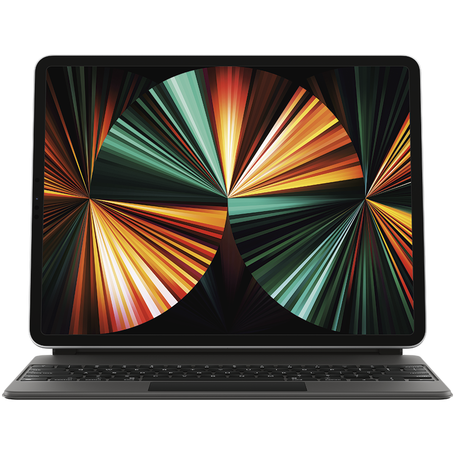 Чехол-клавиатура Apple Magic Keyboard для iPad Air 13-inch (M2) Русская раскладка, Черный, A2480 (MJQK3RS/A) 