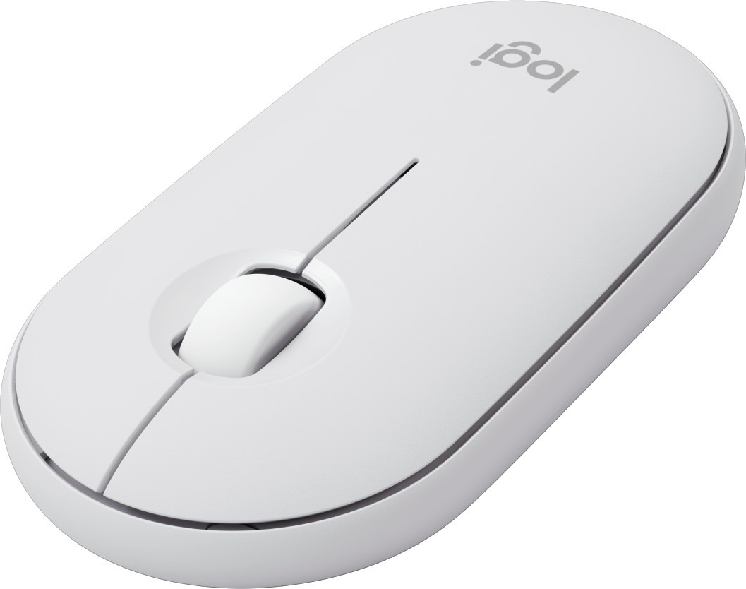 Мышь Logitech Pebble Mouse 2 M350s, Белый (910-007013)
