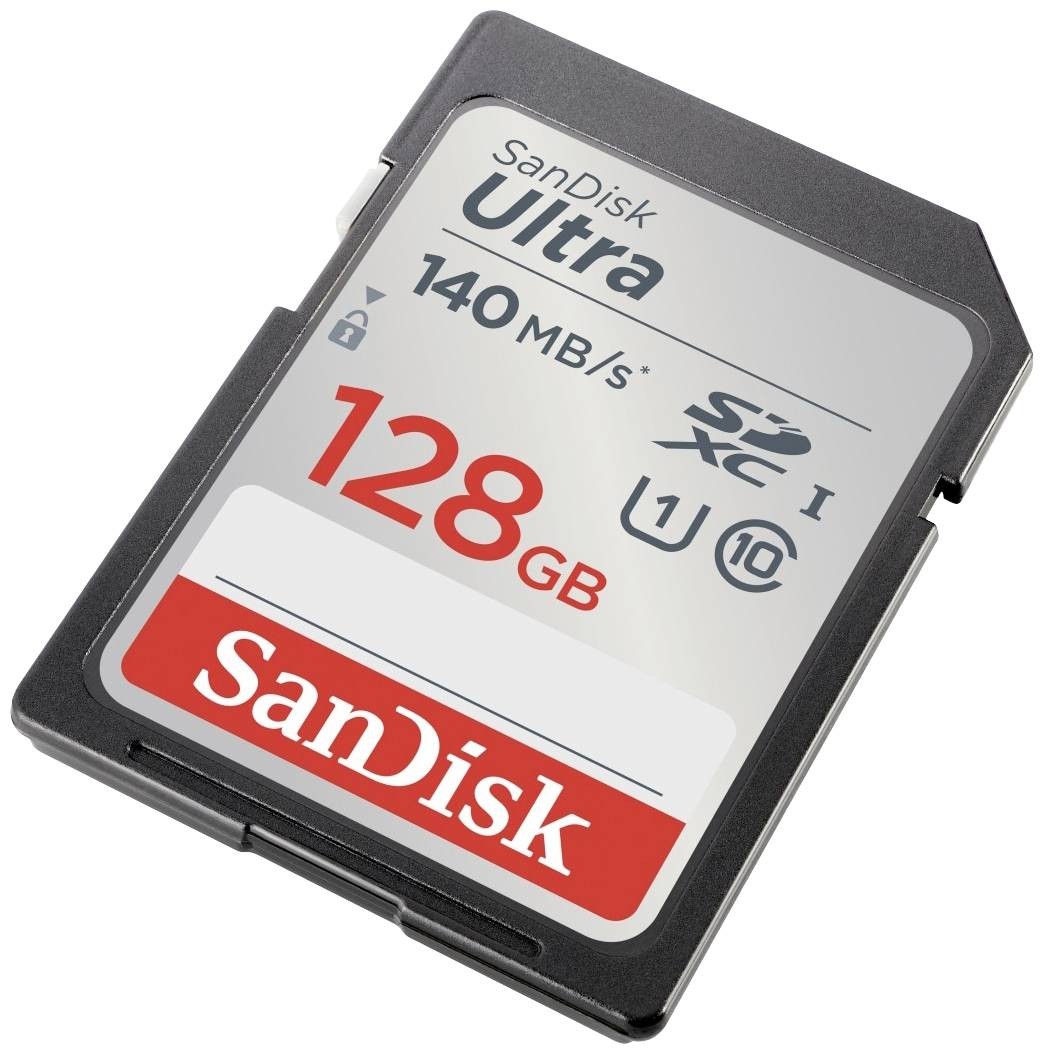 Карта памяти Sandisk Ultra 128GB SDXC (SDSDUNB-128G-GN6IN)