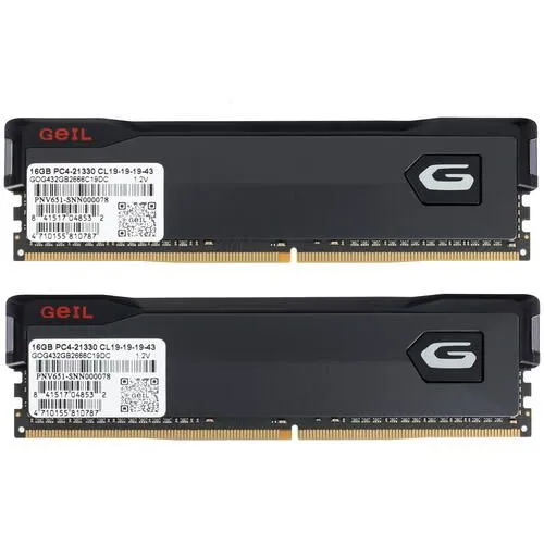 Оперативная память GEIL ORION DDR4 32GB Kit (16GBx2) 3200MHz (AMD) (GOG432GB3200C16BDC)