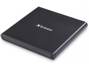 Привод оптический Verbatim Usb-C 3,2 черный (43886)