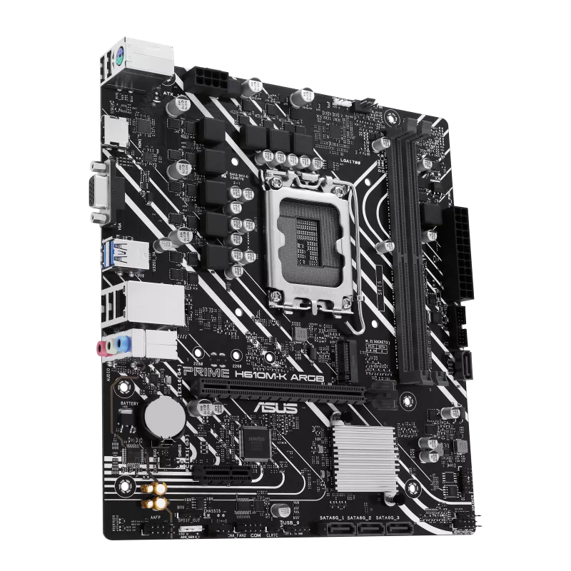 Материнская плата ASUS PRIME H610M-K ARGB (PRIME H610M-K ARGB)