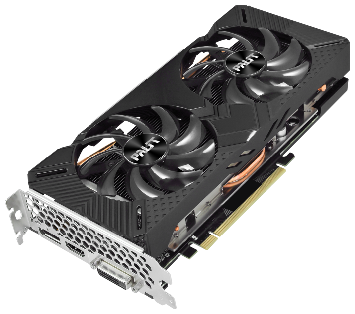Видеокарта PALIT GTX 1660 SUPER GP OC 6G (NE6166SS18J9-1160A-1)