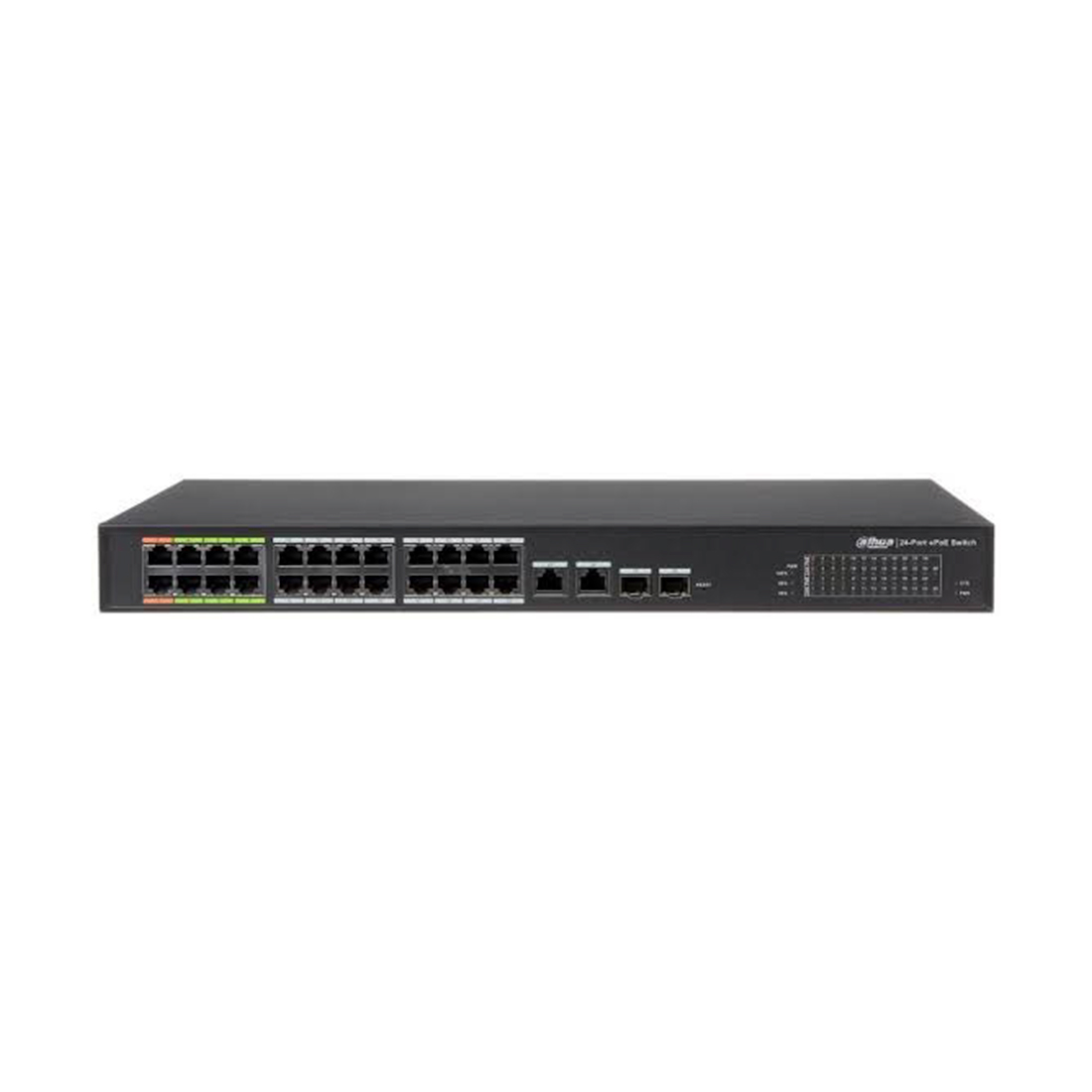Dahua 24 портовый ePoE коммутатор, управляемый (DH-LR2226-24ET-360)