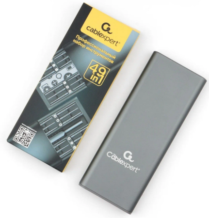 Отвертка с набором бит Cablexpert TK-SD-08R (49 предметов) (TK-SD-08R) Отвертка с набором бит Cablexpert TK-SD-08R (49 предметов) (TK-SD-08R)