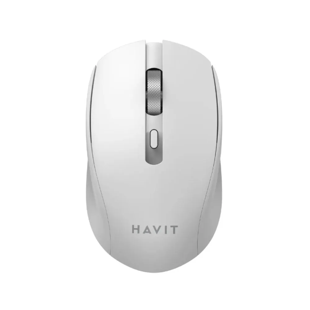 Компьютерная мышь Havit MS51WB white+silver (2030160057101292)
