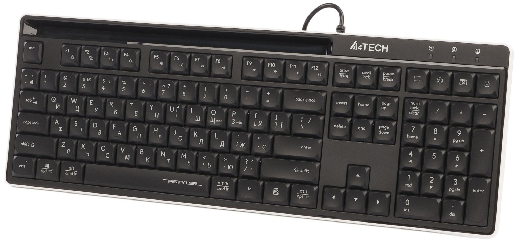 Клавиатура A4tech Fstyler FX72 (FX72 BLACK)