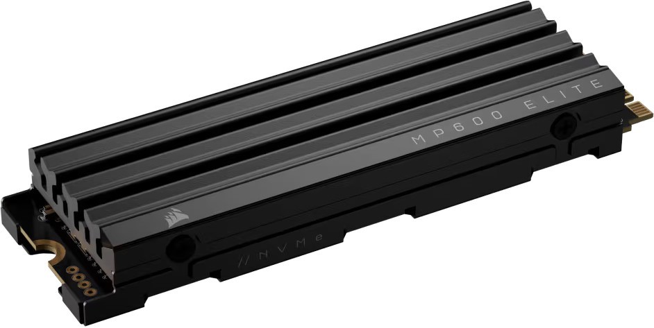 Твердотельный накопитель SSD Corsair MP600 Elite with Heatsink 1TB, M.2 (CSSD-F1000GBMP600EHS)