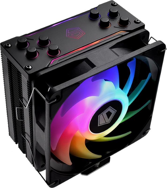 Кулер для процессора ID-Cooling SE-224-XTS ARGB WHITE, S1700/1200/115x/AMD, 220W, 600-1500rpm, 4pin (SE-224-XTS ARGB W)