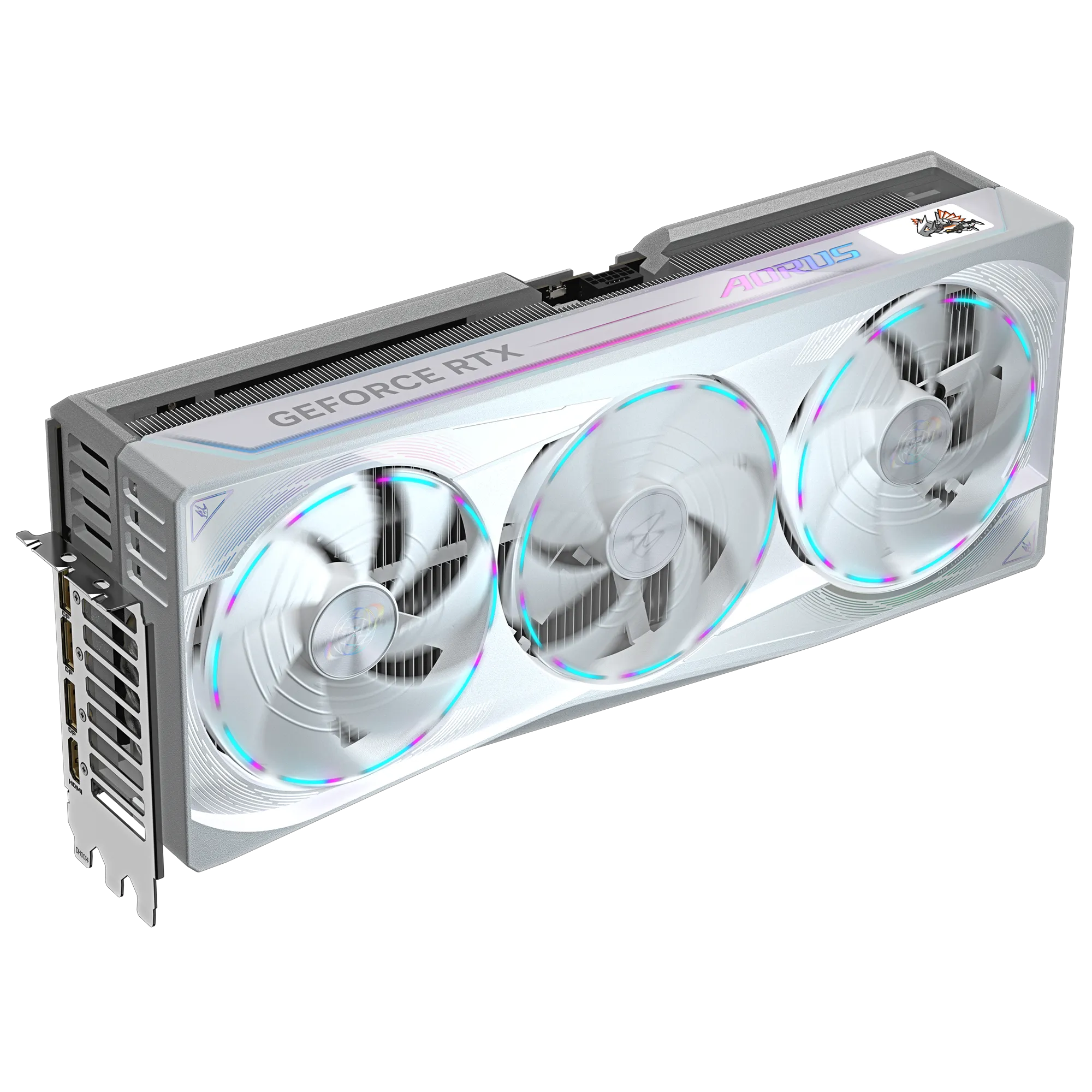 Видеокарта Gigabyte AORUS GeForce RTX 5090 MASTER ICE 32G  (GV-N5090AORUSM ICE-32GD)