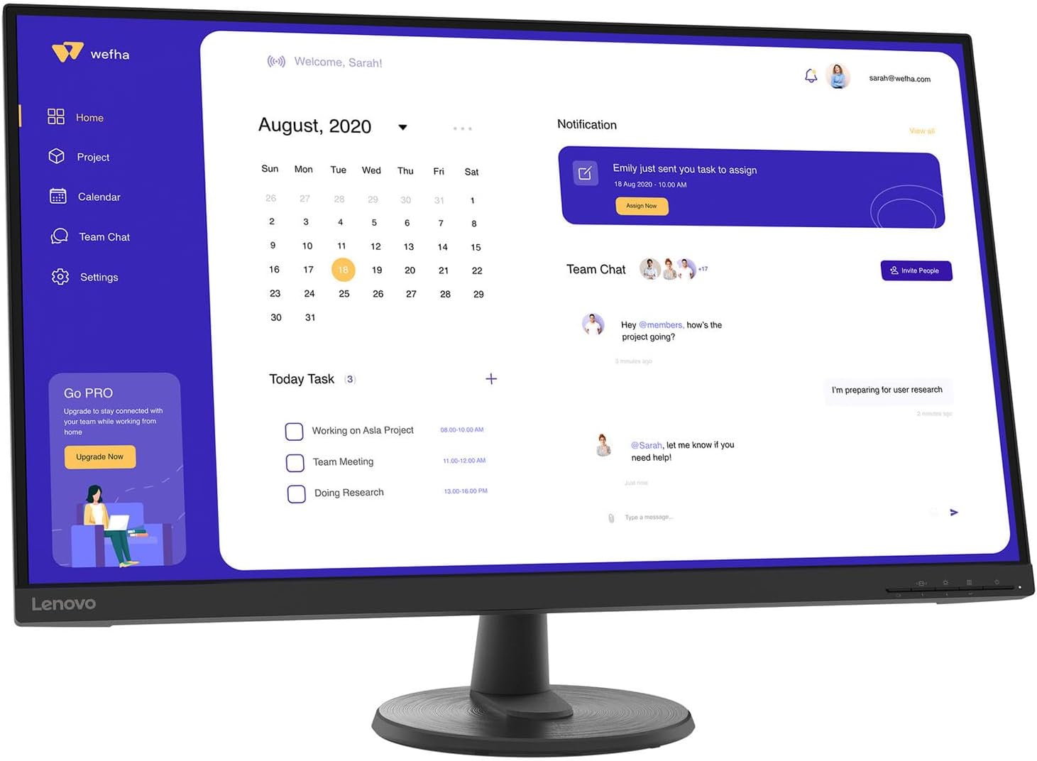 Монитор Lenovo D32u-45 31.5" (67A1GAC2EU)