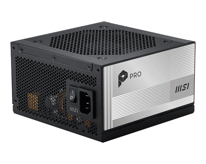 Блок питания MSI 1000W, PRO A1000PL PCIE5, ATX, 80+ PLATINUM Черный (PRO A1000PL PCIE5)