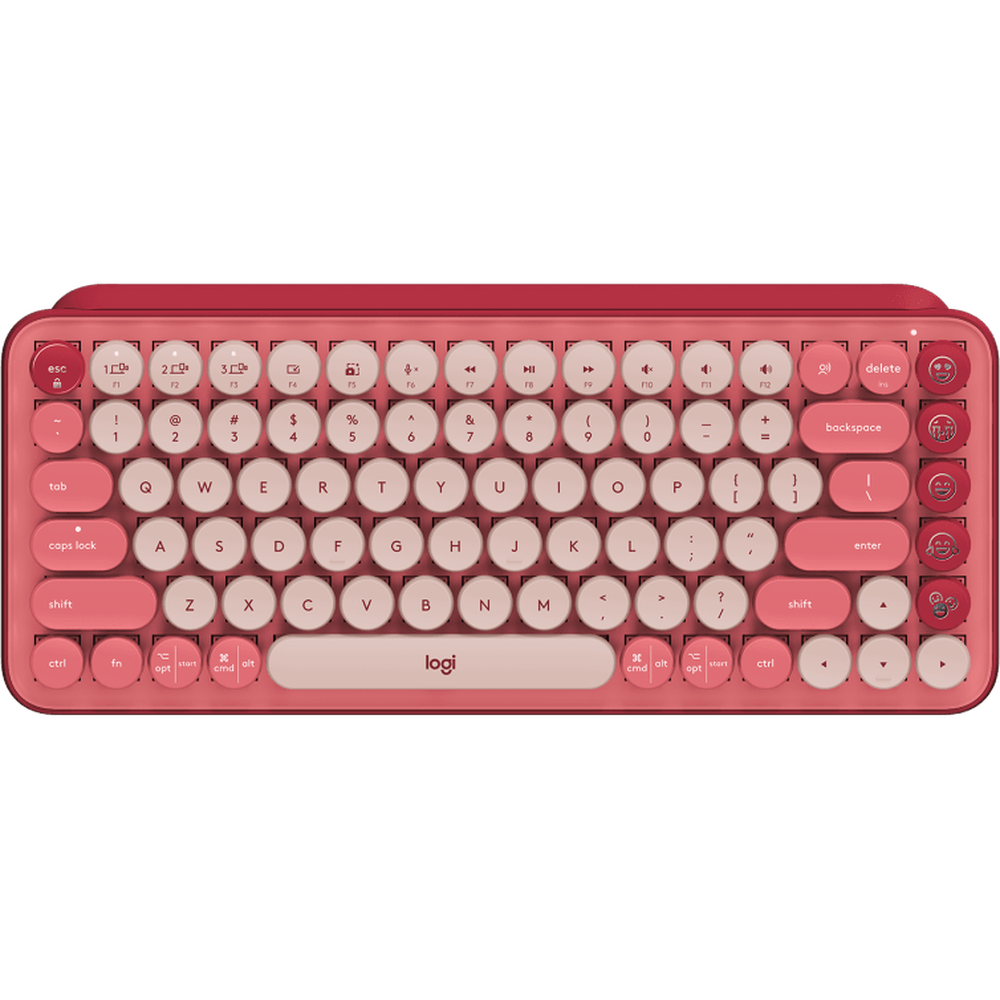 Клавиатура Logitech Pop Keys Heartbreaker Rose (920-010718)