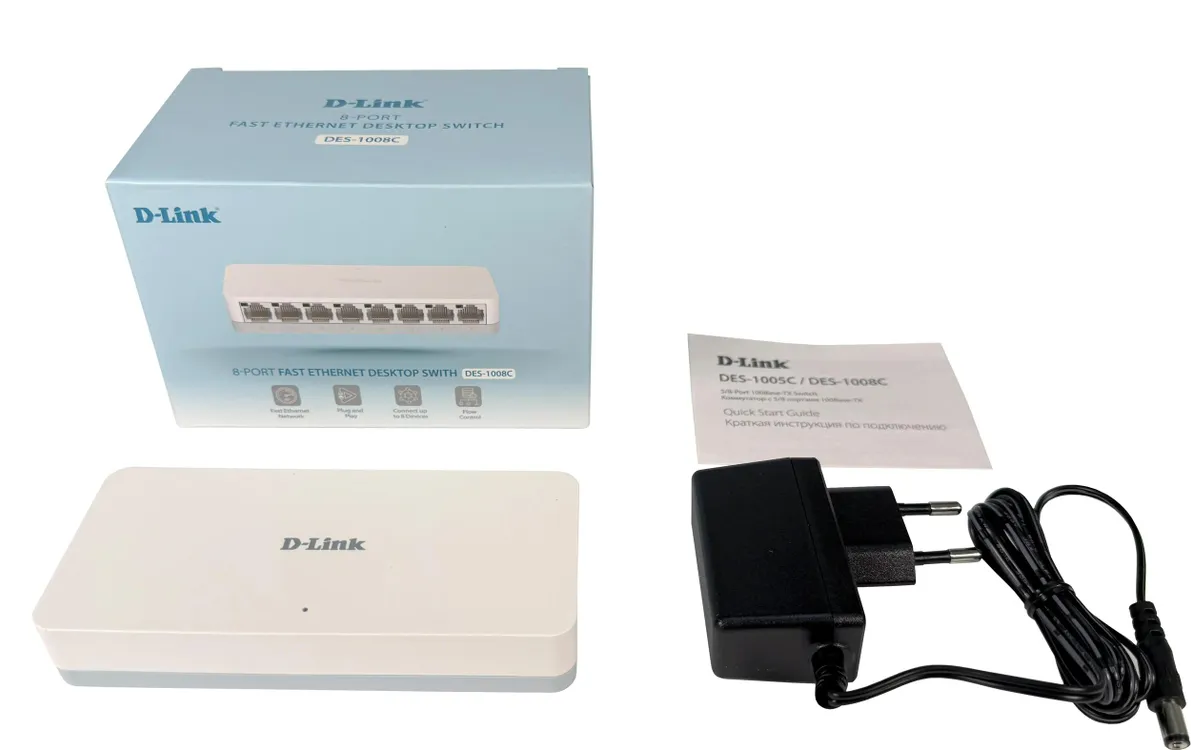 Коммутатор D-Link DES-1008C (DES-1008C/C1A)