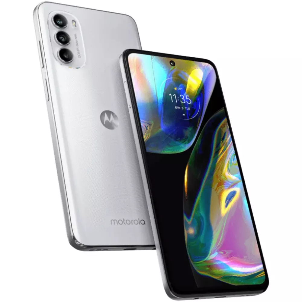 Смартфон motorola moto g82 5G, 6/128GB, White Lily (PAUA0050TN/128GB/WHITE LILY)