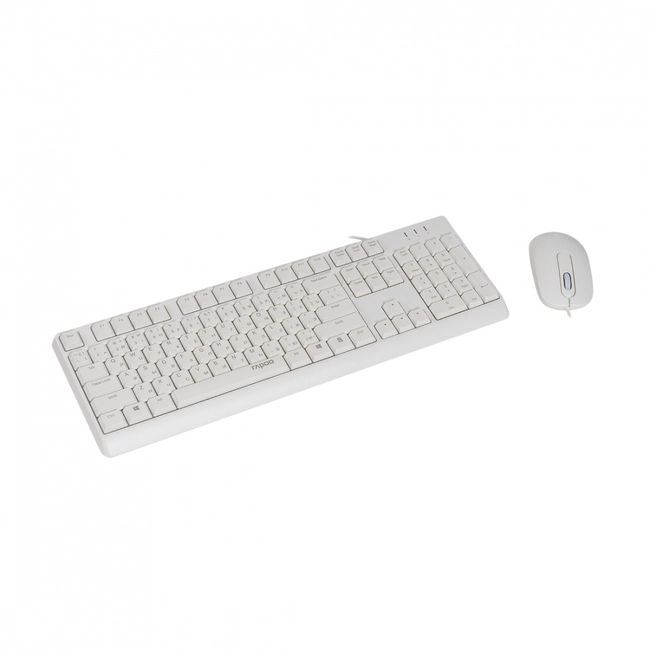 Комплект Клавиатура + Мышь Rapoo X130PRO White (X130PRO White)