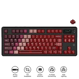 Клавиатура Ajazz MK87 Pitaya switch Red (MK87/Pitaya/Red)