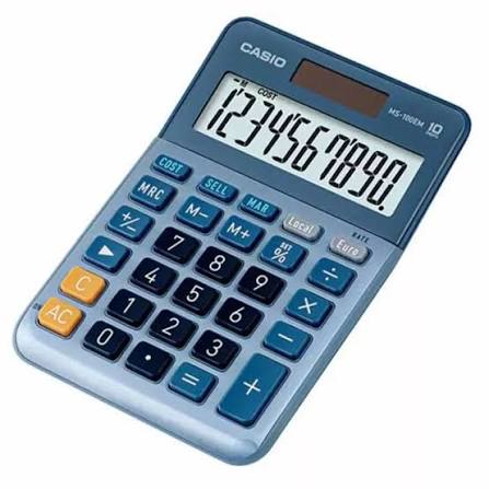 Калькулятор настольный CASIO MS-100EM-W-EP (MS-100EM-W-EP)