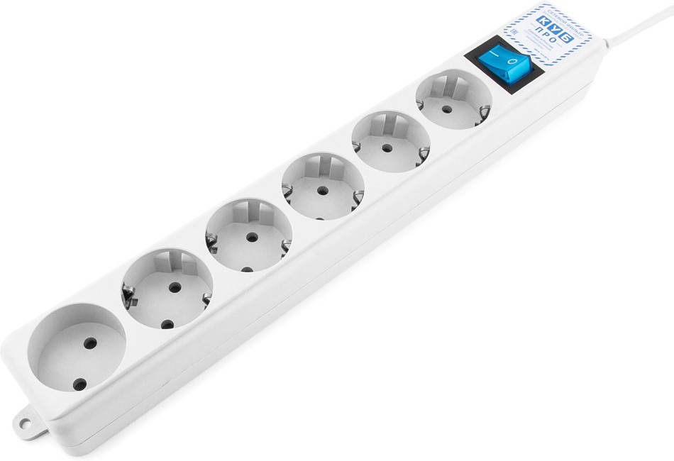 Сетевой фильтр Power Cube Pro, 1.9м, 6 розеток, White (SPL(5+1)-16B-P-1.9M) Сетевой фильтр Power Cube Pro, 1.9м, 6 розеток, White (SPL(5+1)-16B-P-1.9M)