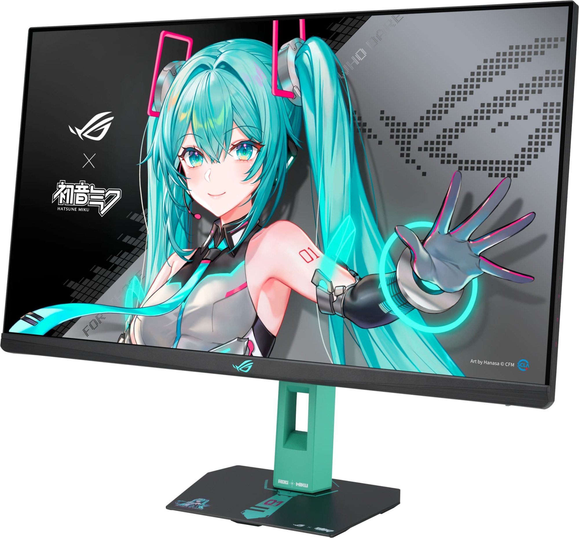 Монитор ASUS ROG Strix XG27ACMEG-G Hatsune Miku Edition 27" (XG27ACMEG-G) (90LM0C7U-B01371)
