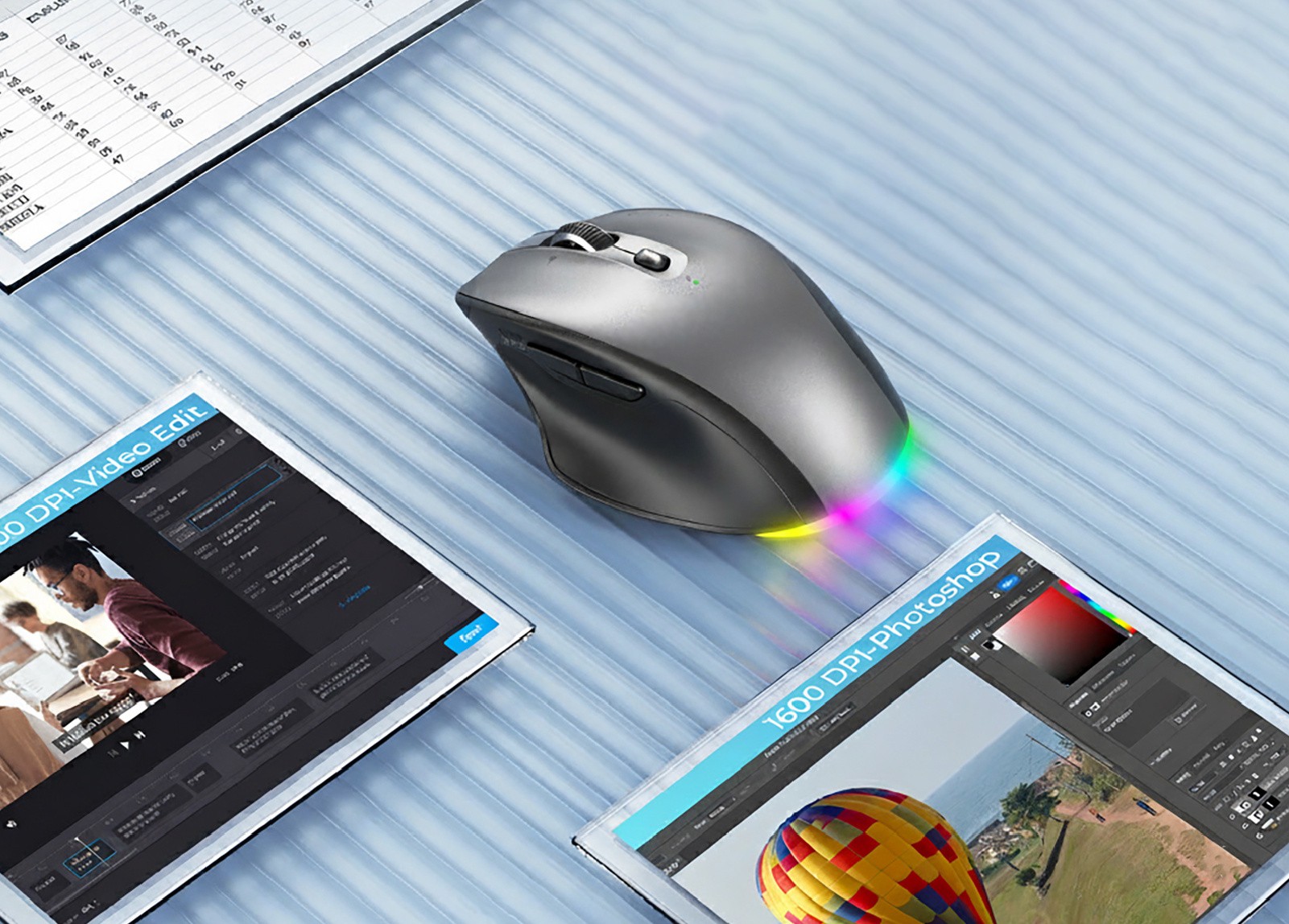 Мышь Meetion BTM007 Gray (M007 Steel Gray)