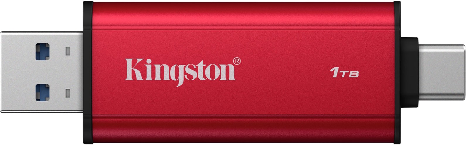 Внешний SSD диск Kingston 2TB Dual Portable Красный (SPSD/2TB)