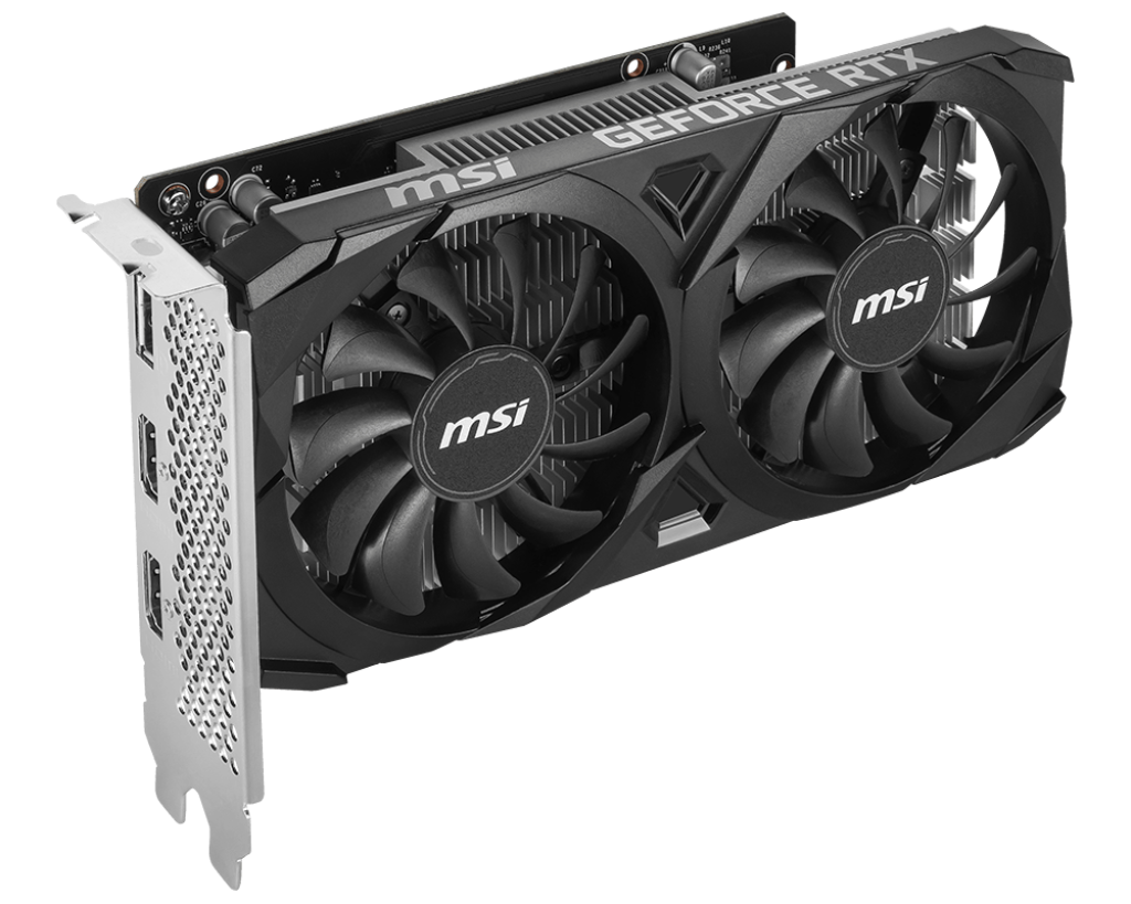 Видеокарта MSI GeForce RTX 3050 VENTUS 2X E 6G OC (RTX 3050 VENTUS 2X E 6G OC)