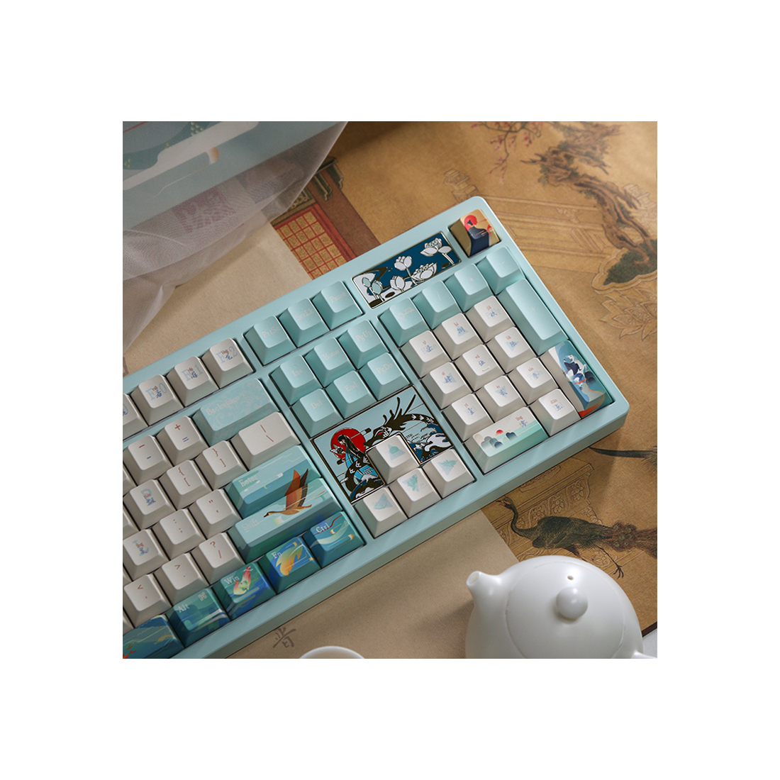Клавиатура Varmilo Goddess LuoShen VA100 Kailh Prestige Voice (A83A106G6A8A06A071)