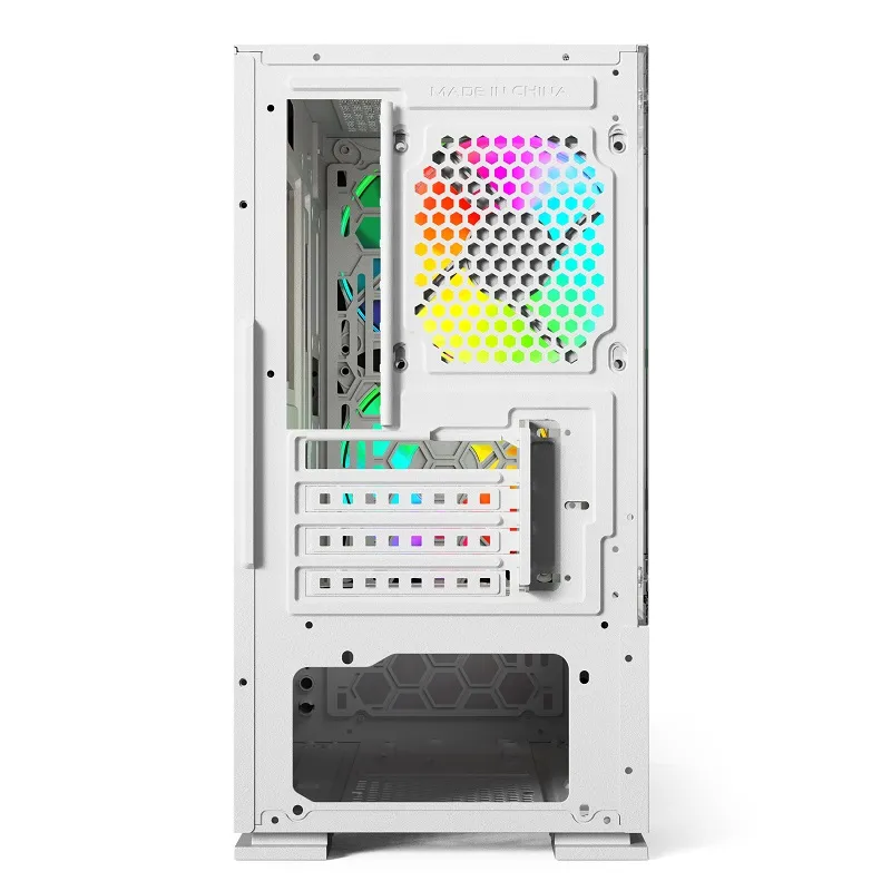 Корпус Wintek  Shadow 701-W TG, mATX, White (SHADOW 701-W TG)