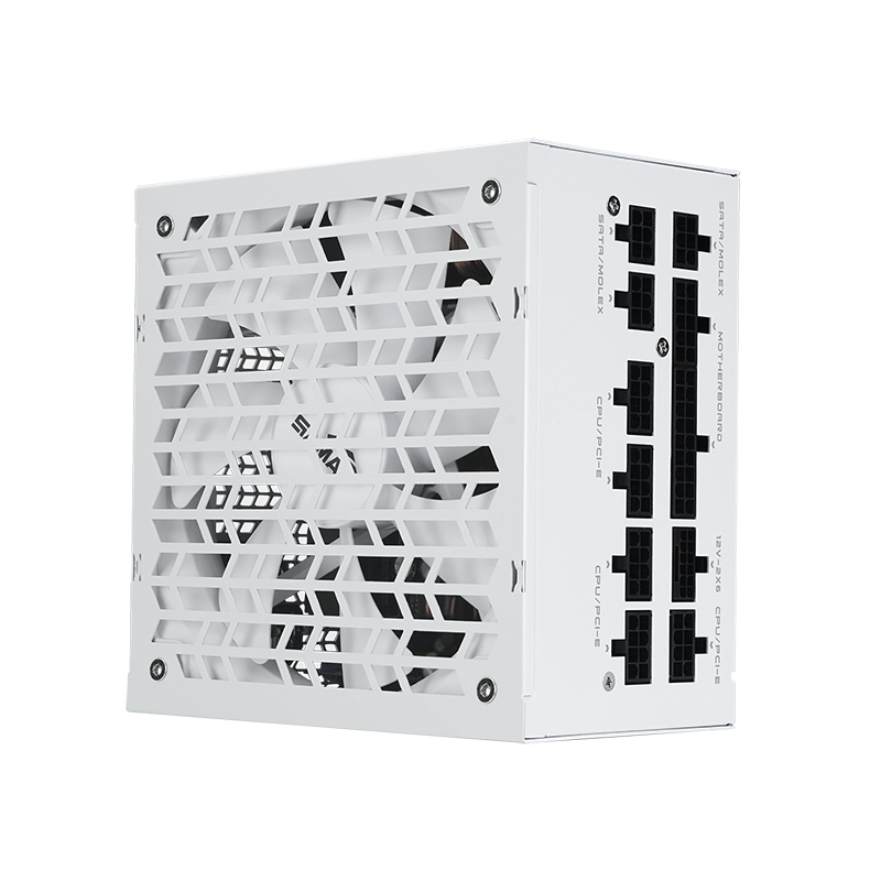 Блок питания ATX SAMA G1000 White, 1000W, 80 Plus Gold, ATX3.1 (G1000 White)