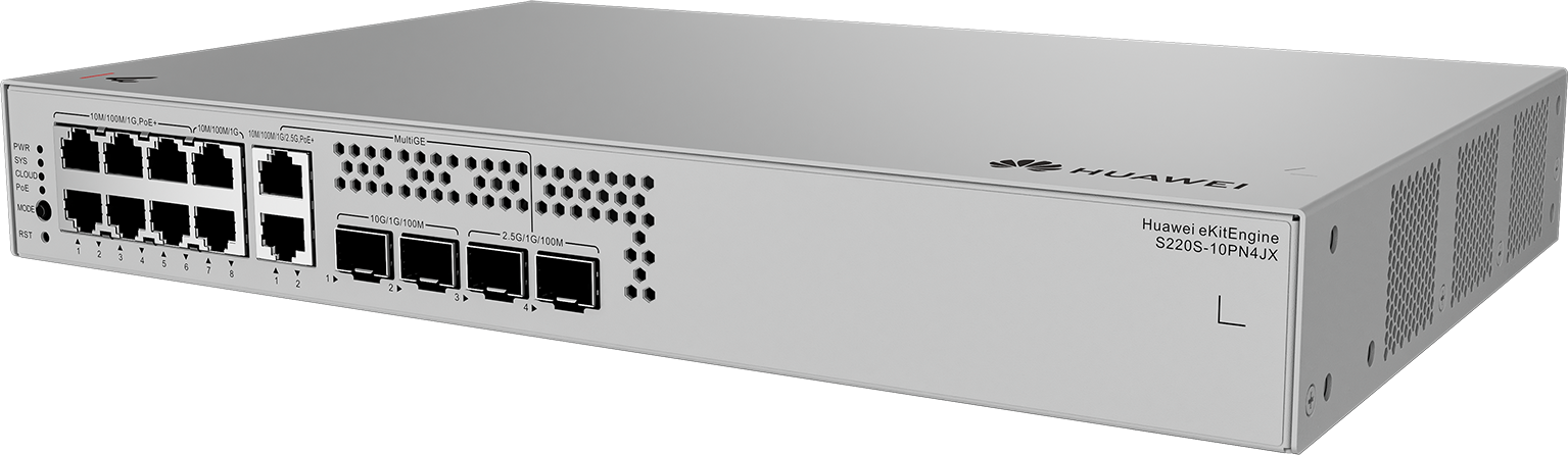 Коммутатор Huawei S220S-10PN4JX PoE (98012475)