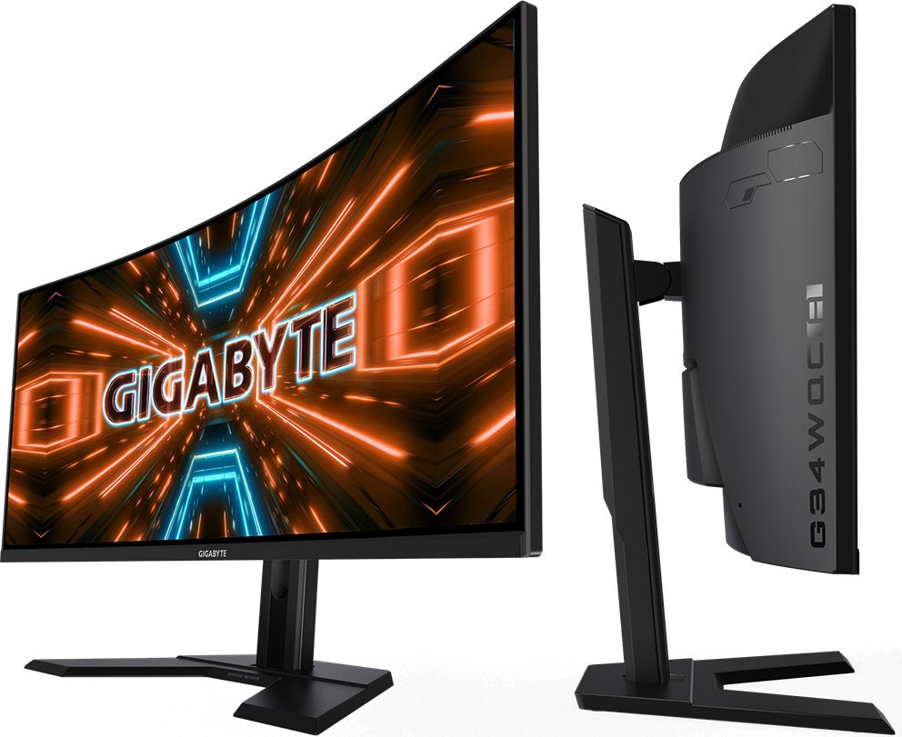 Монитор Gigabyte G34WQC A - Black, 34" (G34WQC A-EK)