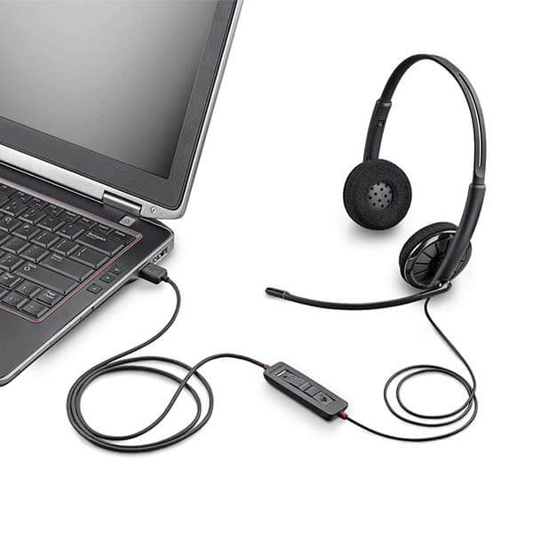 Наушники Poly BLACKWIRE C3220 USB-A (209745-201)