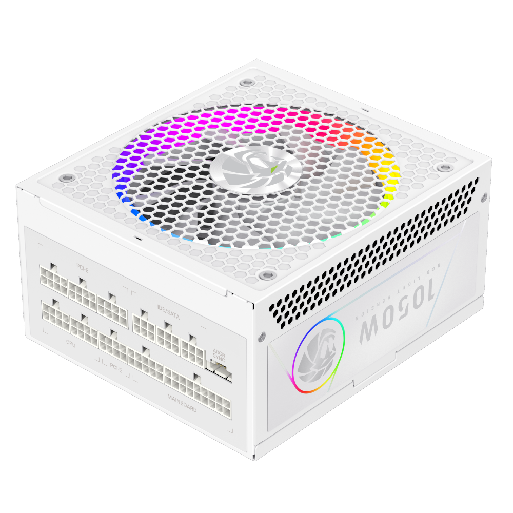 Блок питания Gamemax RGB 1050G White (2109-1050B0045)
