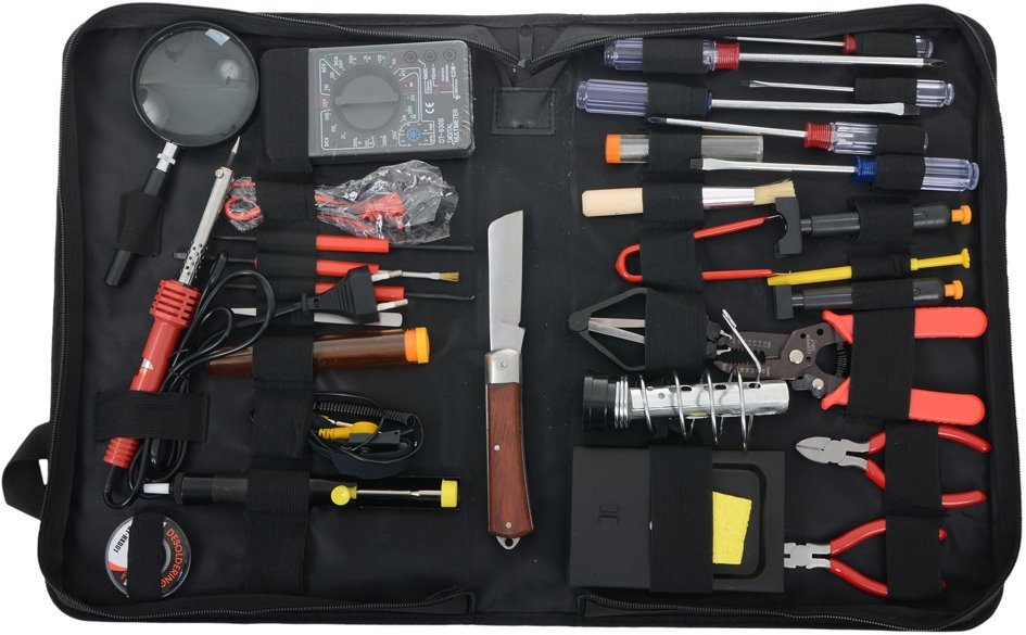 Набор инструментов Cablexpert TK-SOLDER (28в1) (TK-SOLDER)