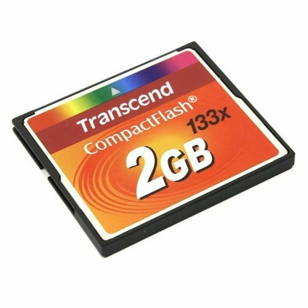 Карта памяти Flash Transcend TS2GCF133, Compact Flash 2GB 133x (TS2GCF133)