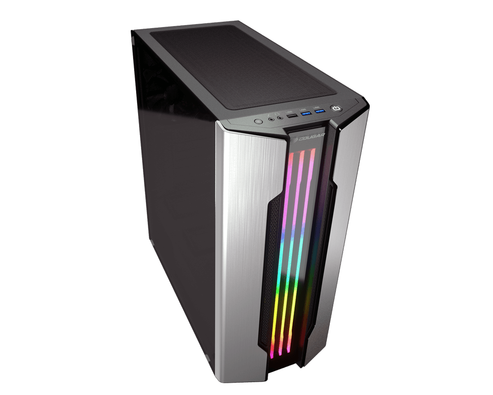 Корпус Cougar Gemini S 2020 - Silver (385BMBP.0002)