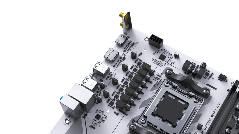 Материнская плата MaxSun Challenger B650M WIFI ICE (MS-Challenger B650M WIFI ICE)