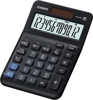 Калькулятор настольный CASIO MS-20F-WA-EP (MS-20F-WA-EP)