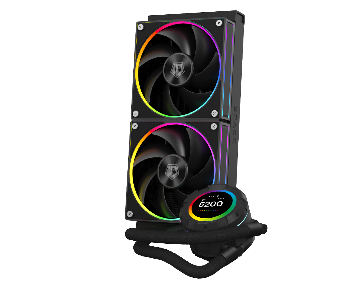 Жидкостная система охлаждения ID-Cooling SL240 Black (ID-CPU-SL240)