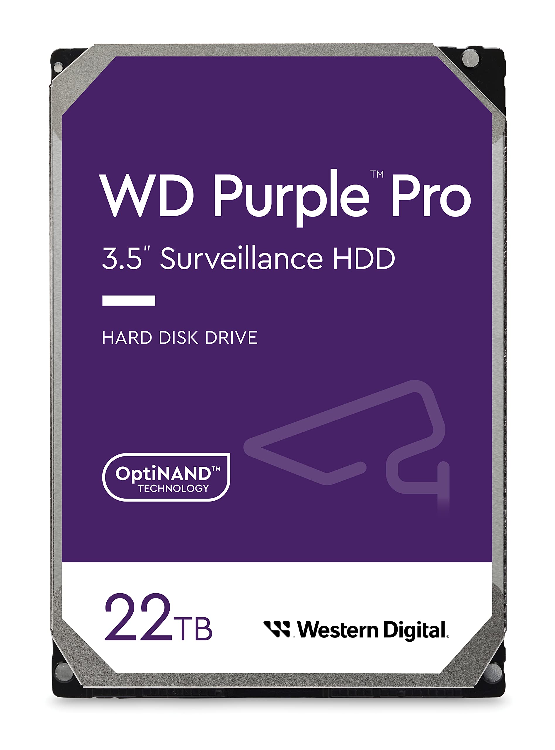 Жесткий диск HDD 22 Tb SATA 6Gb/s Western Purple Pro WD221PURP (WD221PURP)